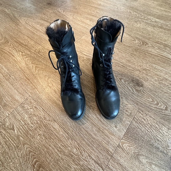 Franco Sarto Women's Canon Combat Boot - Picture 2 of 5